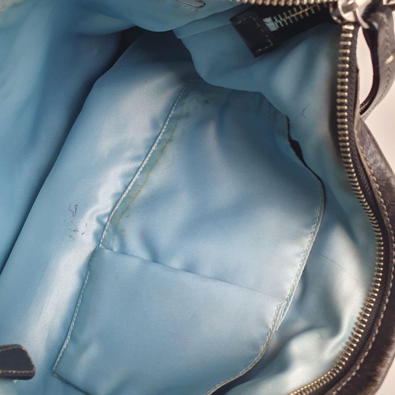 Coach Signature Canvas and Leather Shoulder Bag