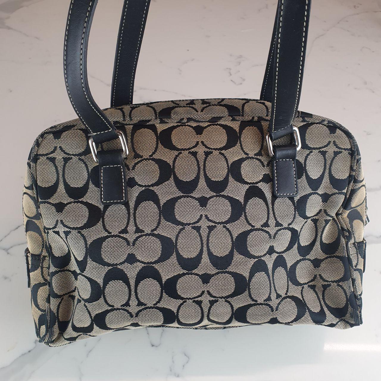 COACH SIGNATURE SMALL HAMPTON SOHO SHOULDER SATCHEL 6846