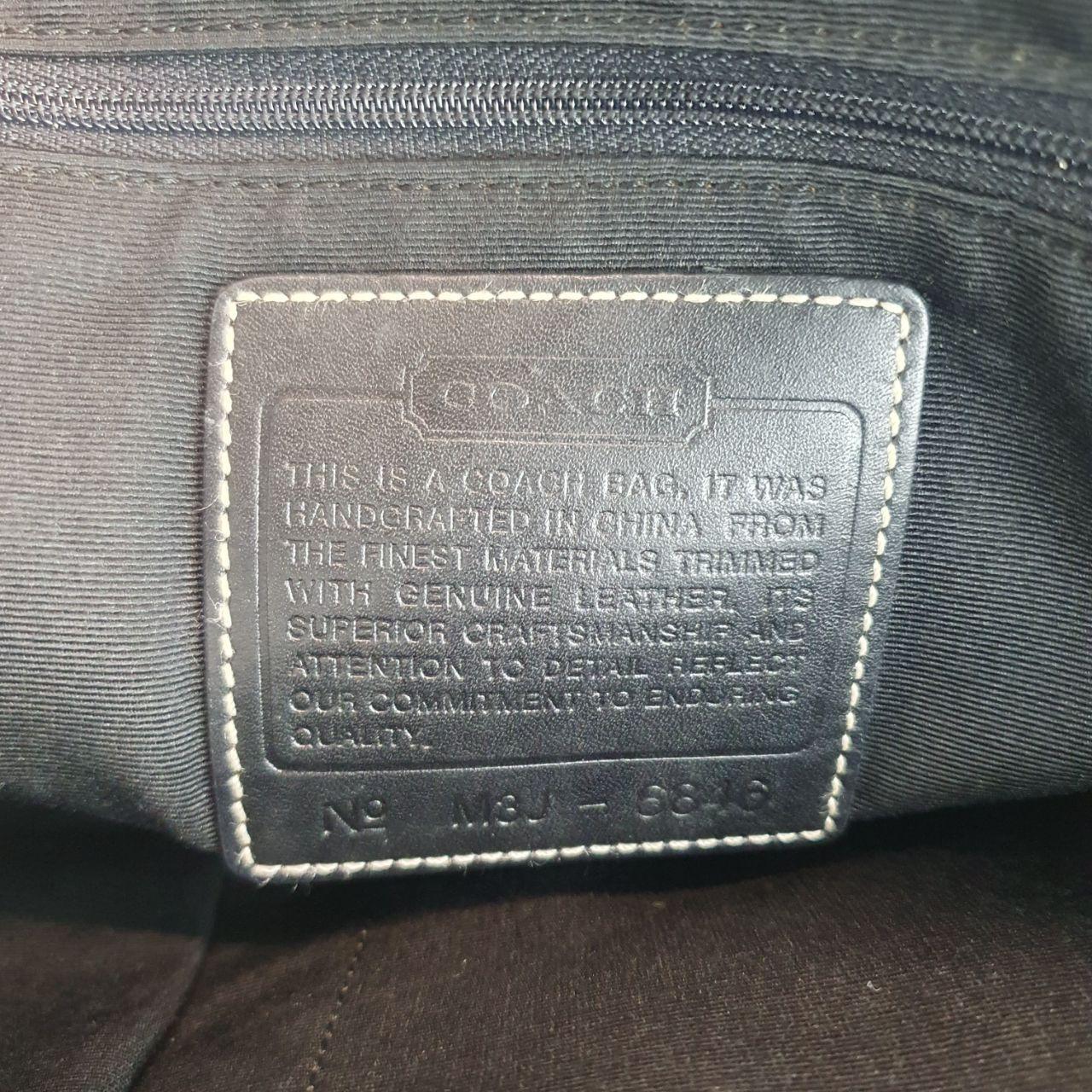 COACH SIGNATURE SMALL HAMPTON SOHO SHOULDER SATCHEL 6846