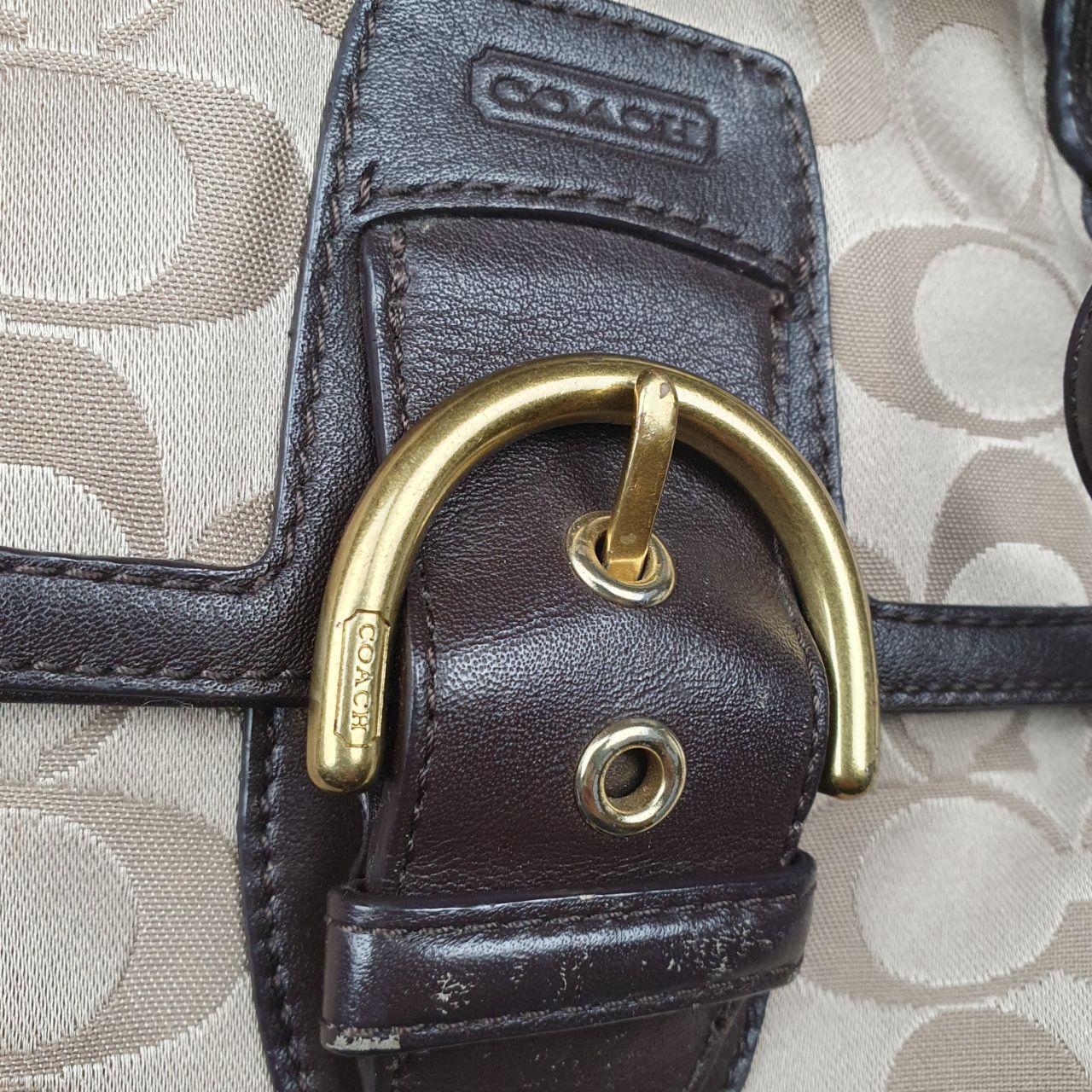 Authentic Coach 2Way Signature Mini Soho Campbell Shoulder Bag