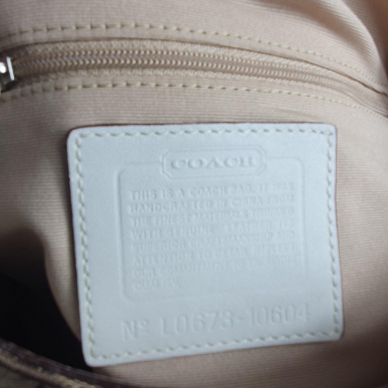 Authentic COACH Signature Soho 10604 Shoulder Bag