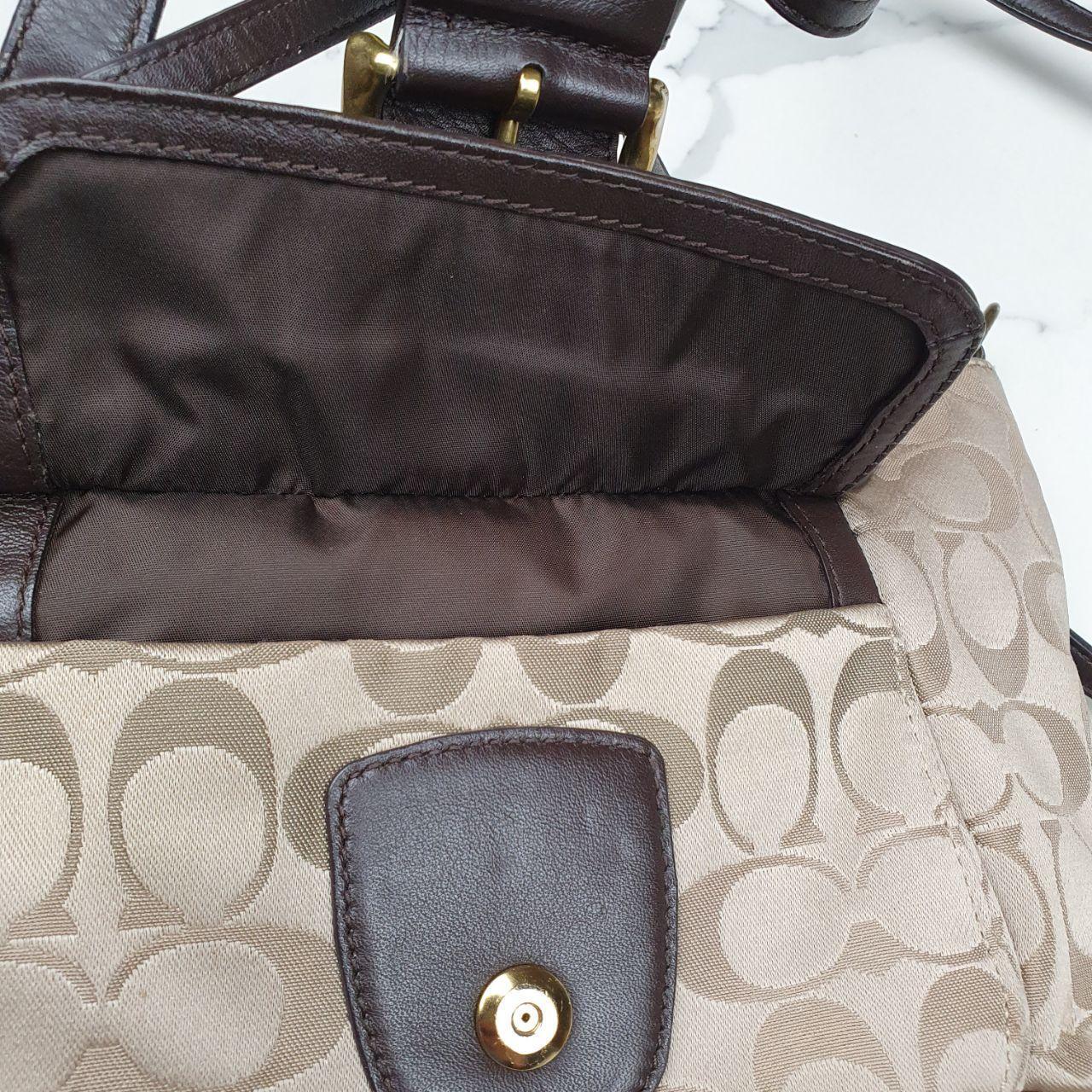 Authentic Coach 2Way Signature Mini Soho Campbell Shoulder Bag