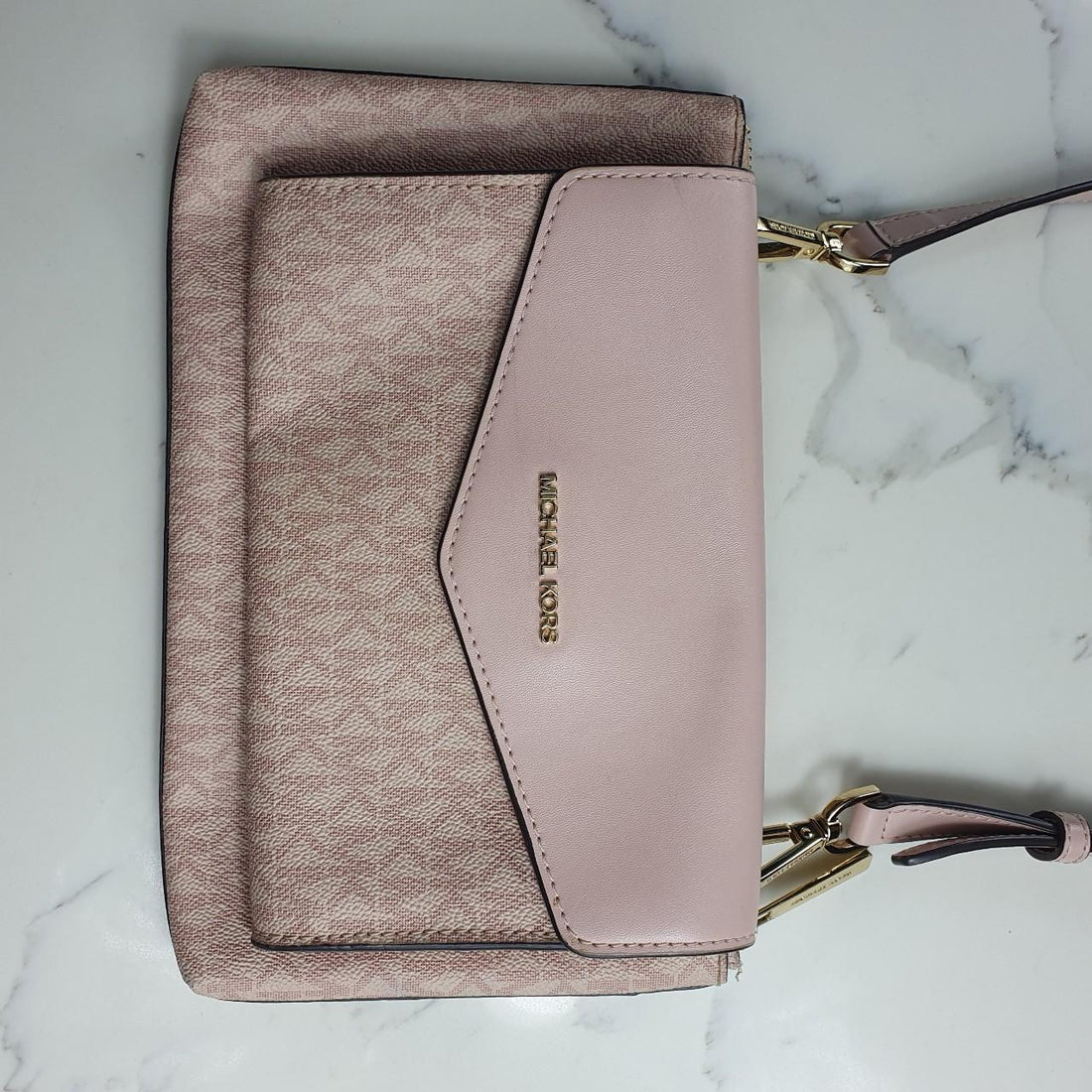 Authentic Michael Kors double purse shoulder bag