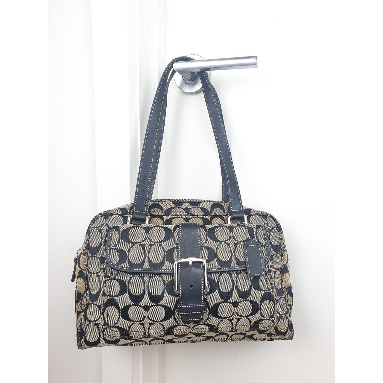 COACH SIGNATURE SMALL HAMPTON SOHO SHOULDER SATCHEL 6846