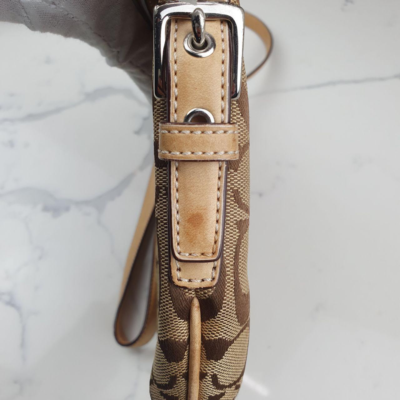 Coach Signature Canvas Crossbody Bag in Brown