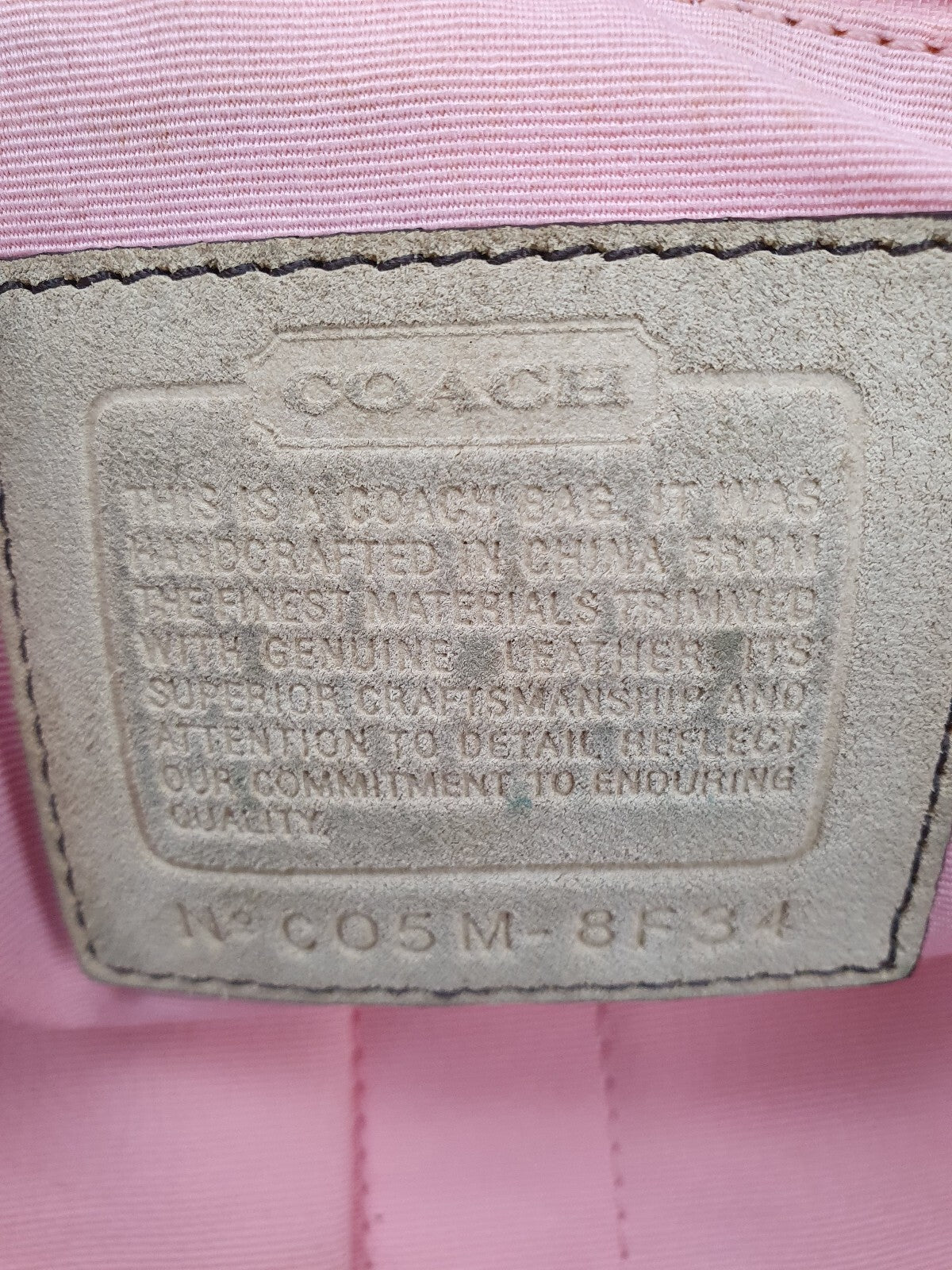 Coach Vintage Leatherware Multicolour Tote Bag