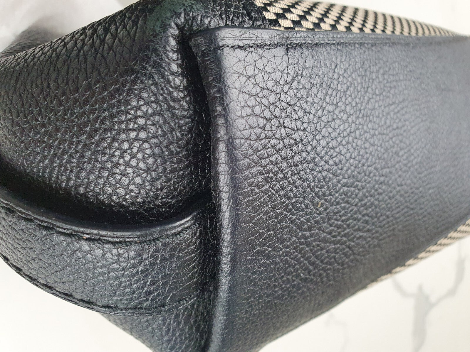 Coach Signature Canvas and Leather Shoulder Bag