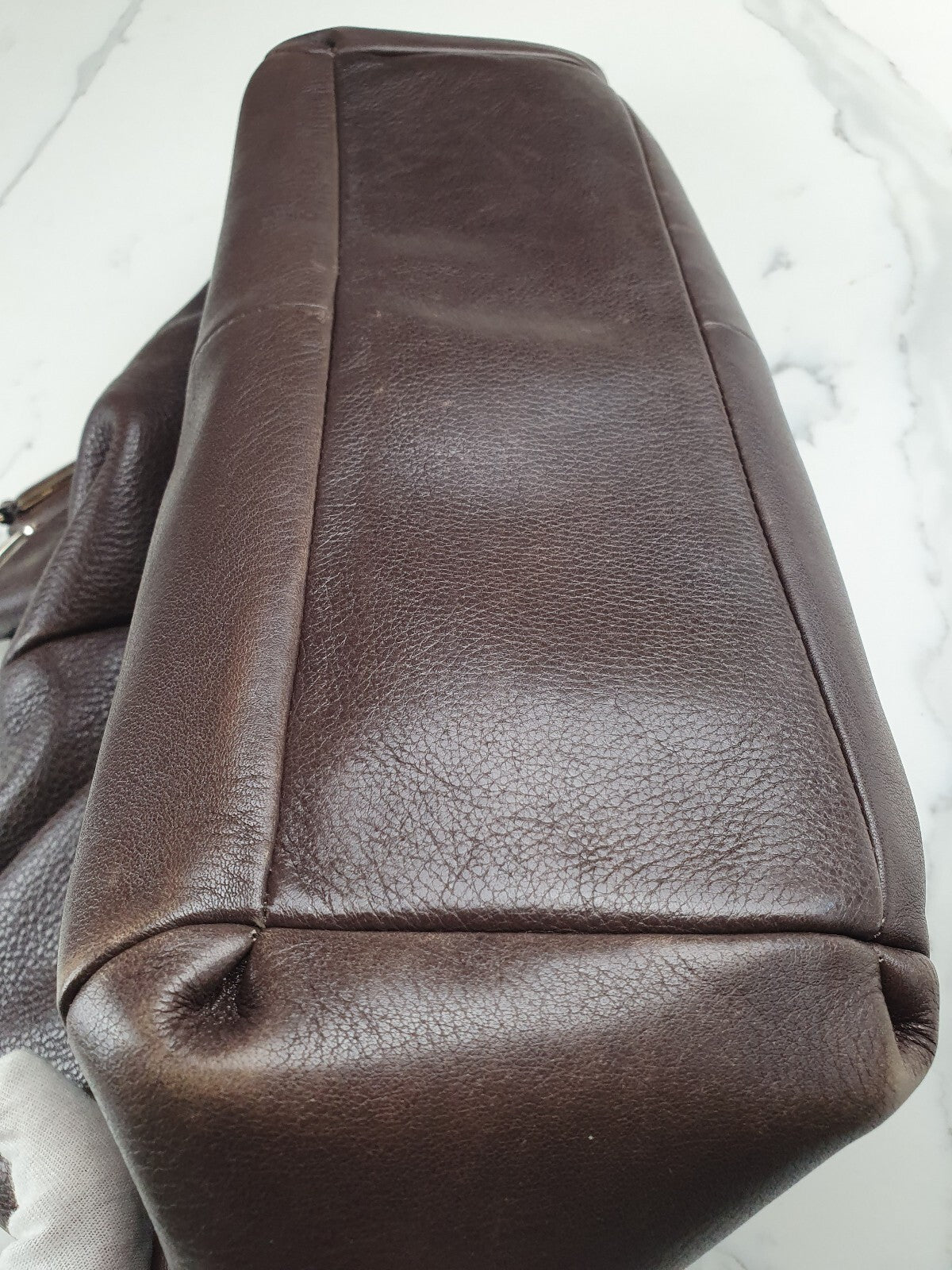 Coach Brown Leather Hobo Shoulder Bag
