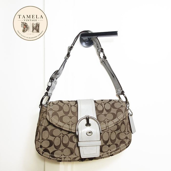 Authentic COACH Signature Soho 10604 Shoulder Bag