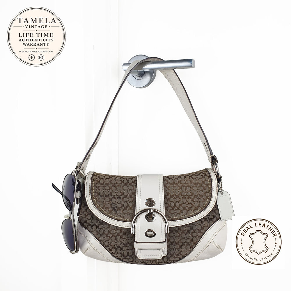 COACH One Shoulder Bag  Soho Mini Signature Canvas