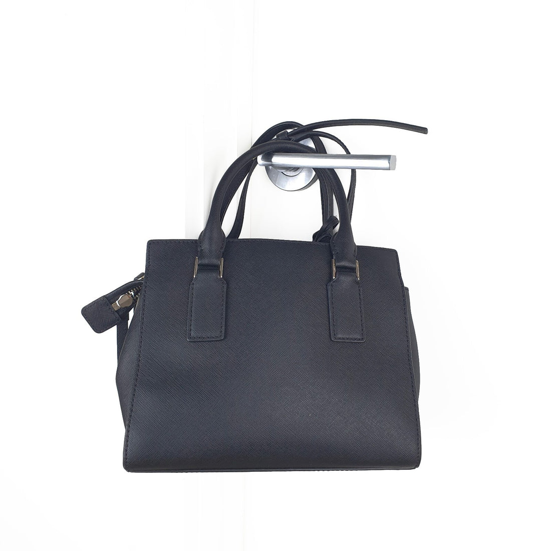 Kate Spade Black Saffiano Leather Satchel Bag