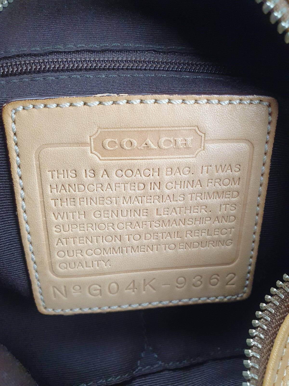 Coach Signature Canvas and Leather Crossbody Bag