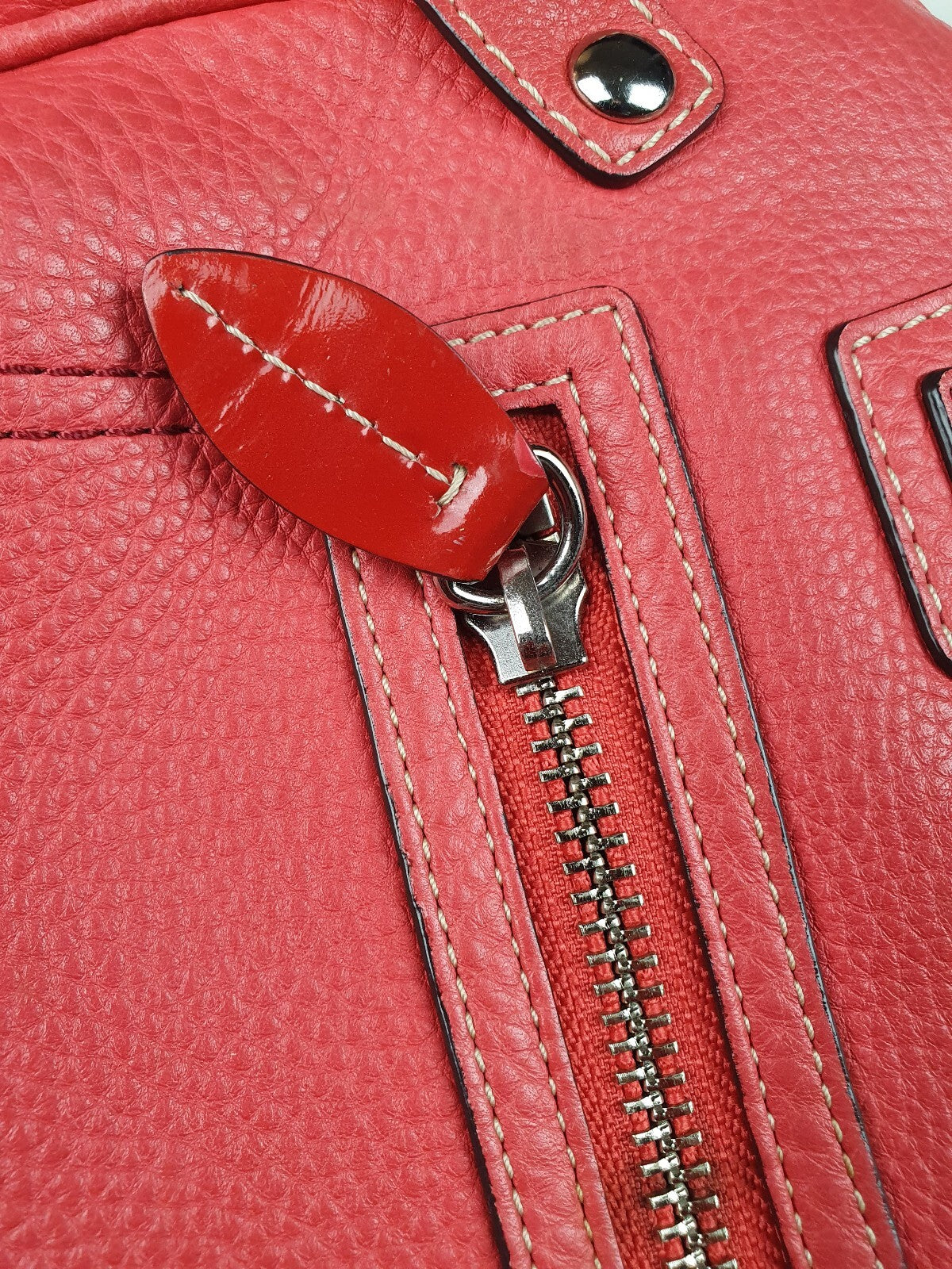 Coach Genuine Full Grain Leather Shoulder Bag