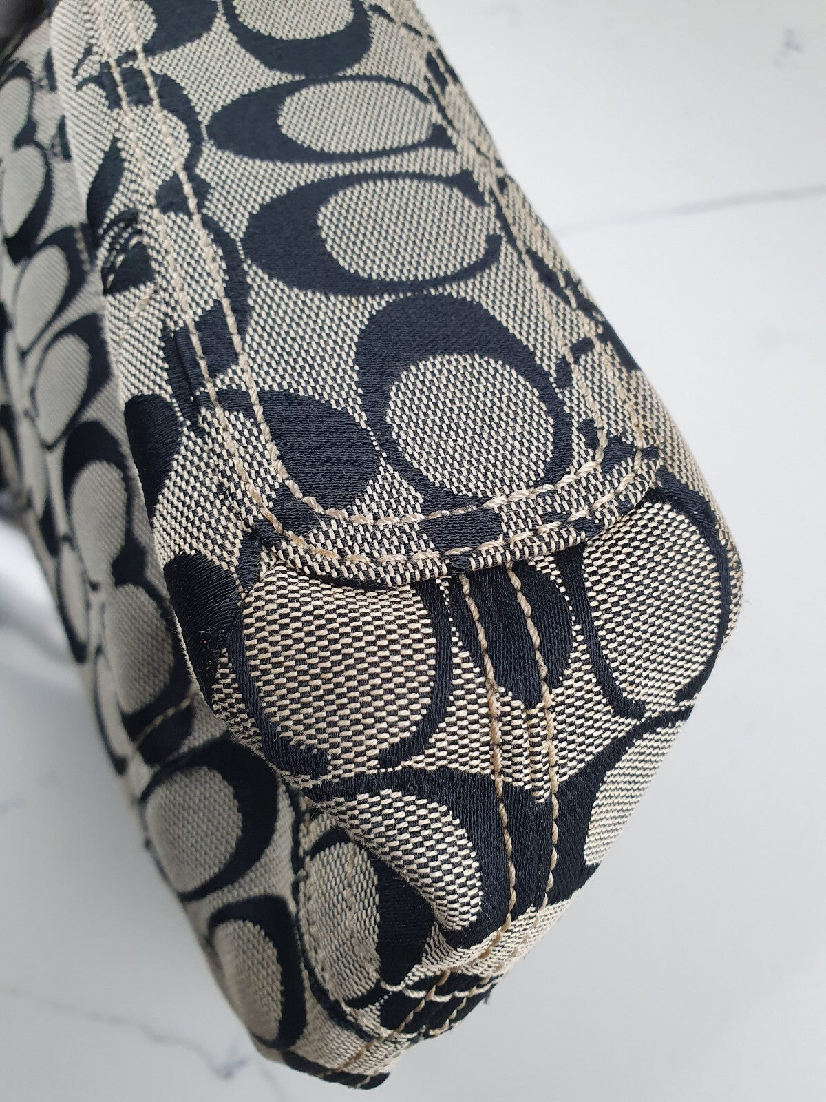 Coach Signature Canvas and Leather Crossbody Bag