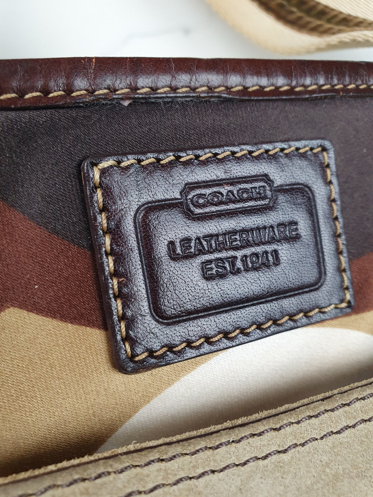 Coach Vintage Leatherware Multicolour Tote Bag