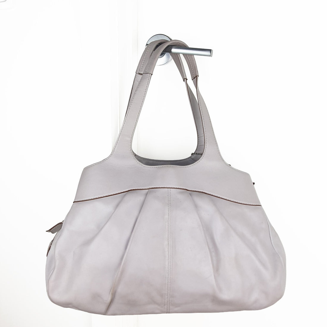 Coach Lavender Leather Shoulder Bag