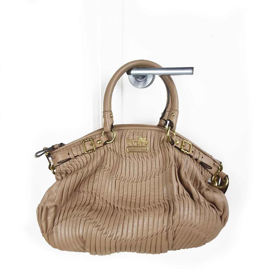 Authentic COACH 18620 Madison Gathered Shoulder Bag