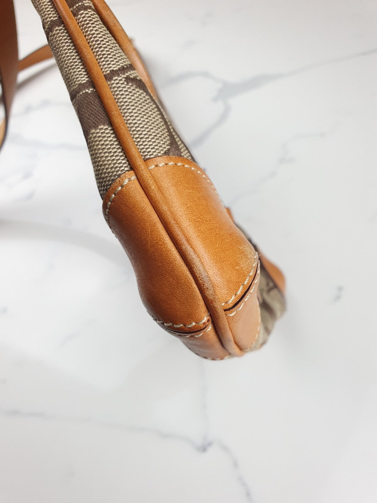 Coach Signature Canvas and Leather Crossbody Bag