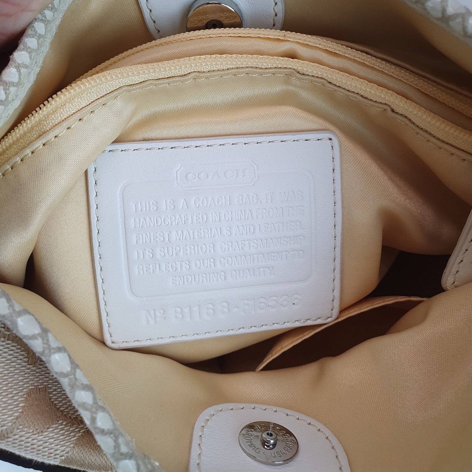 Authentic Coach Penelope Crossbody F16536