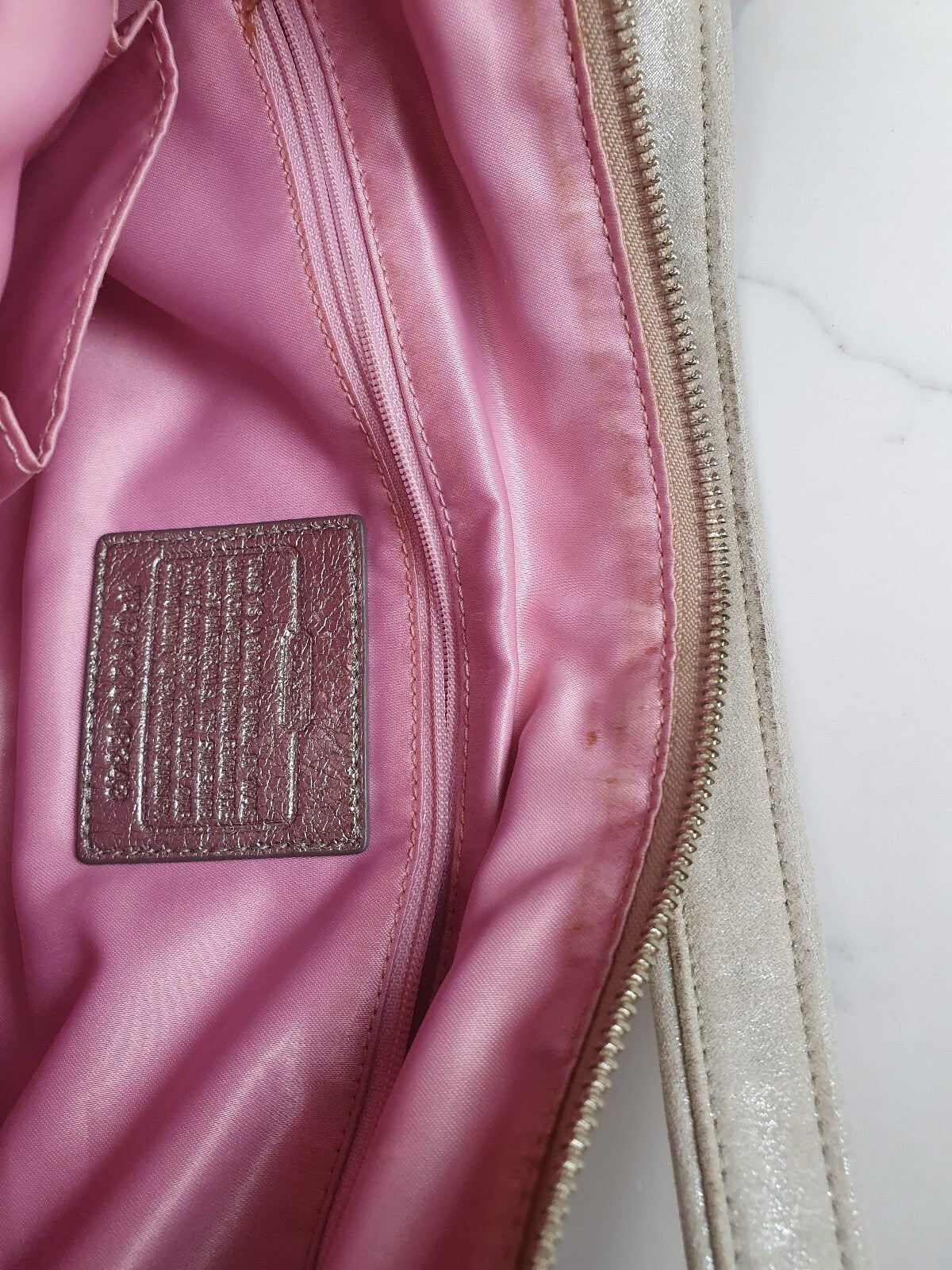 Coach Poppy Patchwork Shoulder Bag with Sequins