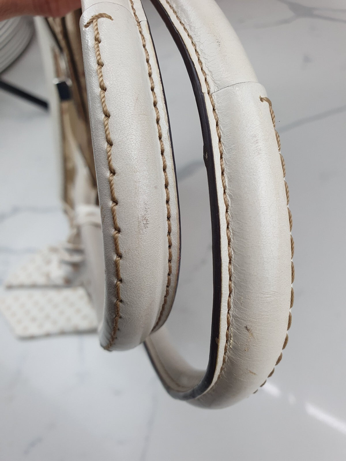 Coach Signature Canvas and Leather Satchel Handbag
