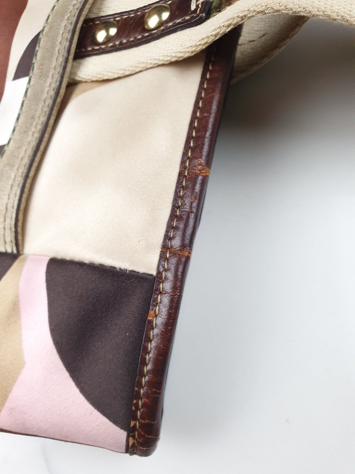 Coach Vintage Leatherware Multicolour Tote Bag