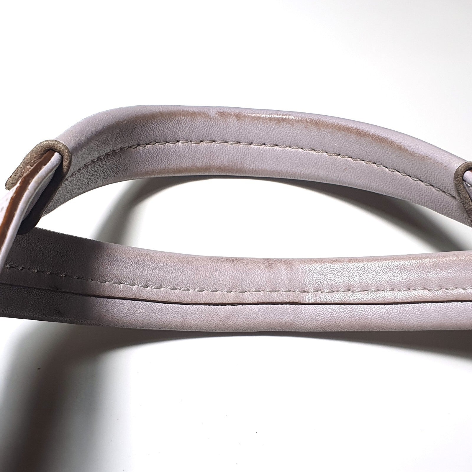Coach Lavender Leather Shoulder Bag