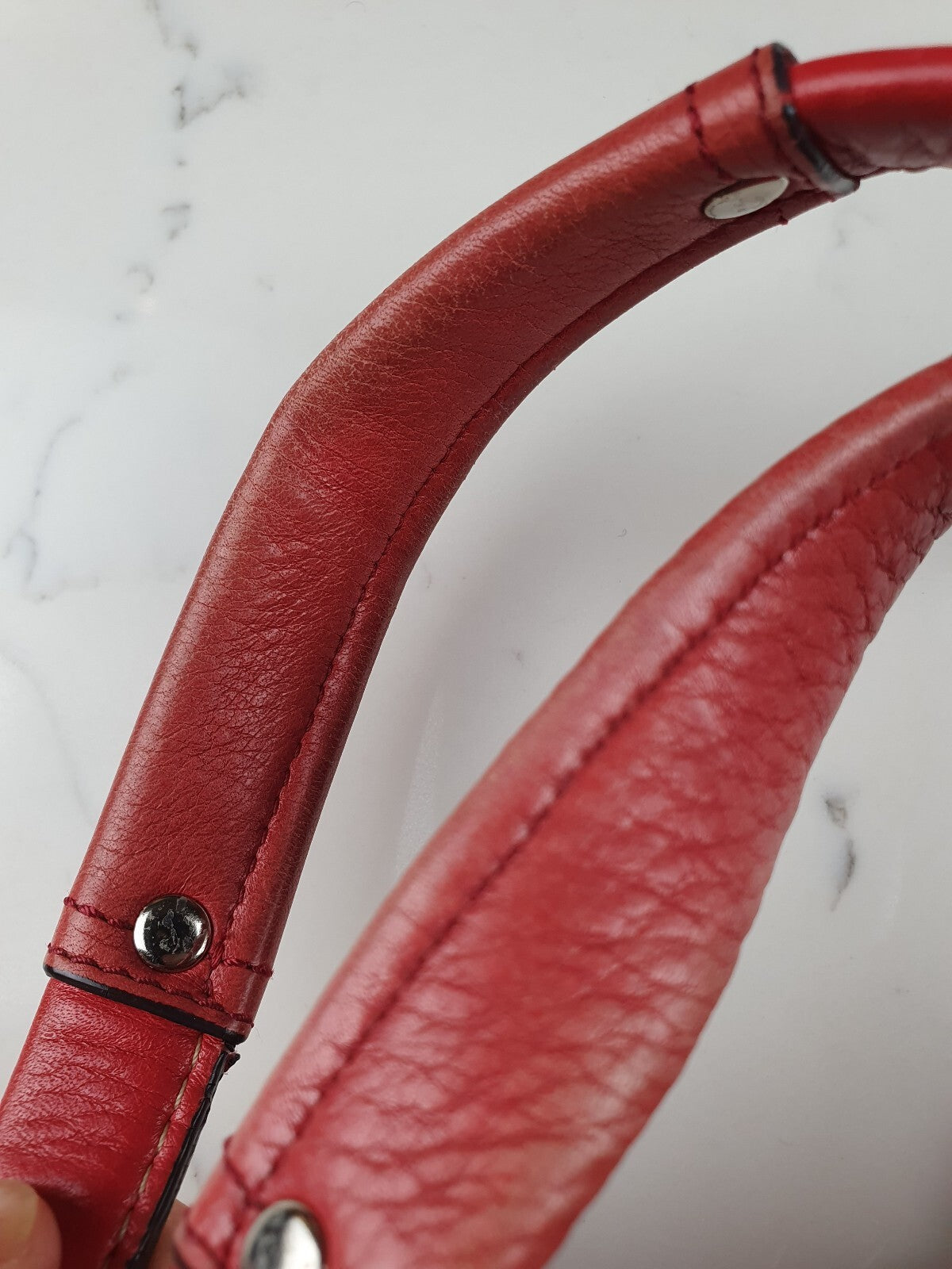 Coach Genuine Full Grain Leather Shoulder Bag