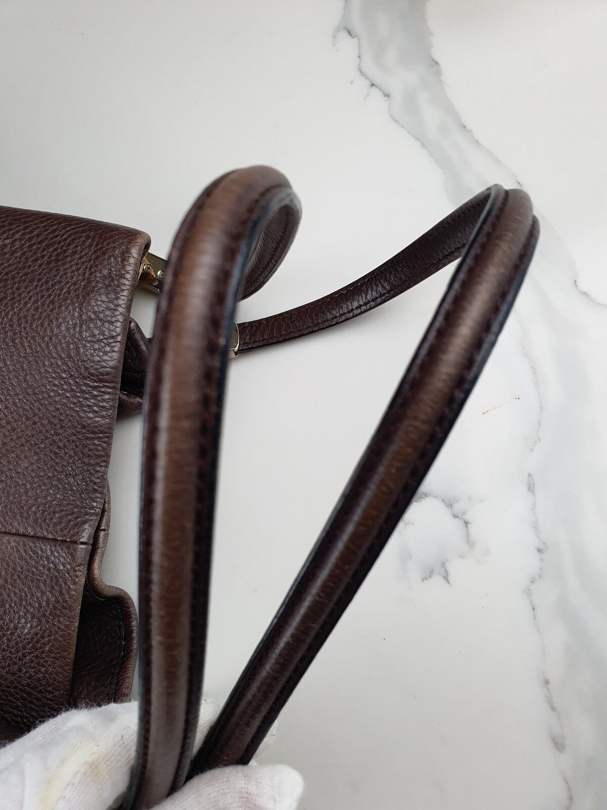 Coach Brown Leather Hobo Shoulder Bag