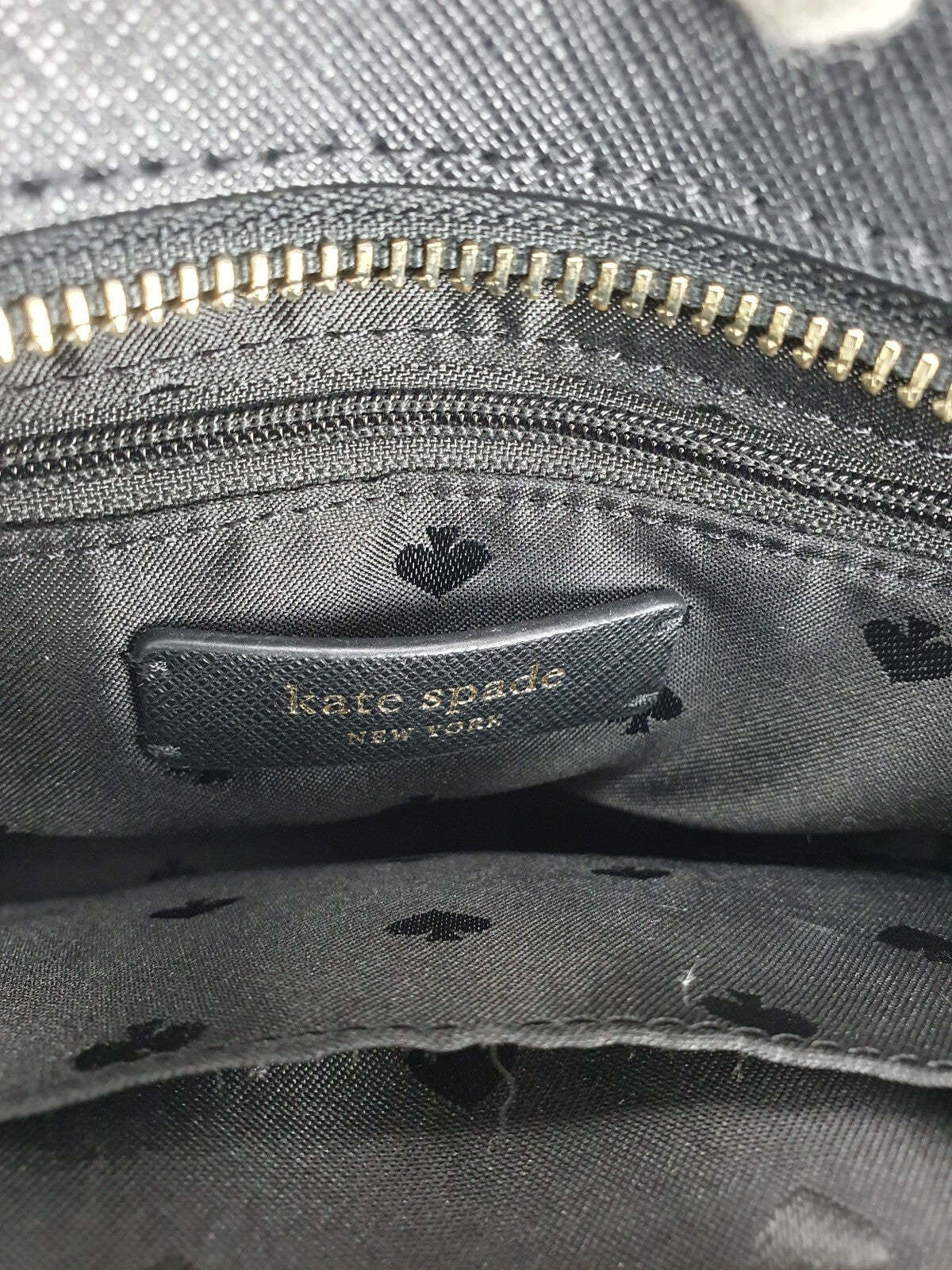 Kate Spade Black Saffiano Leather Satchel Bag