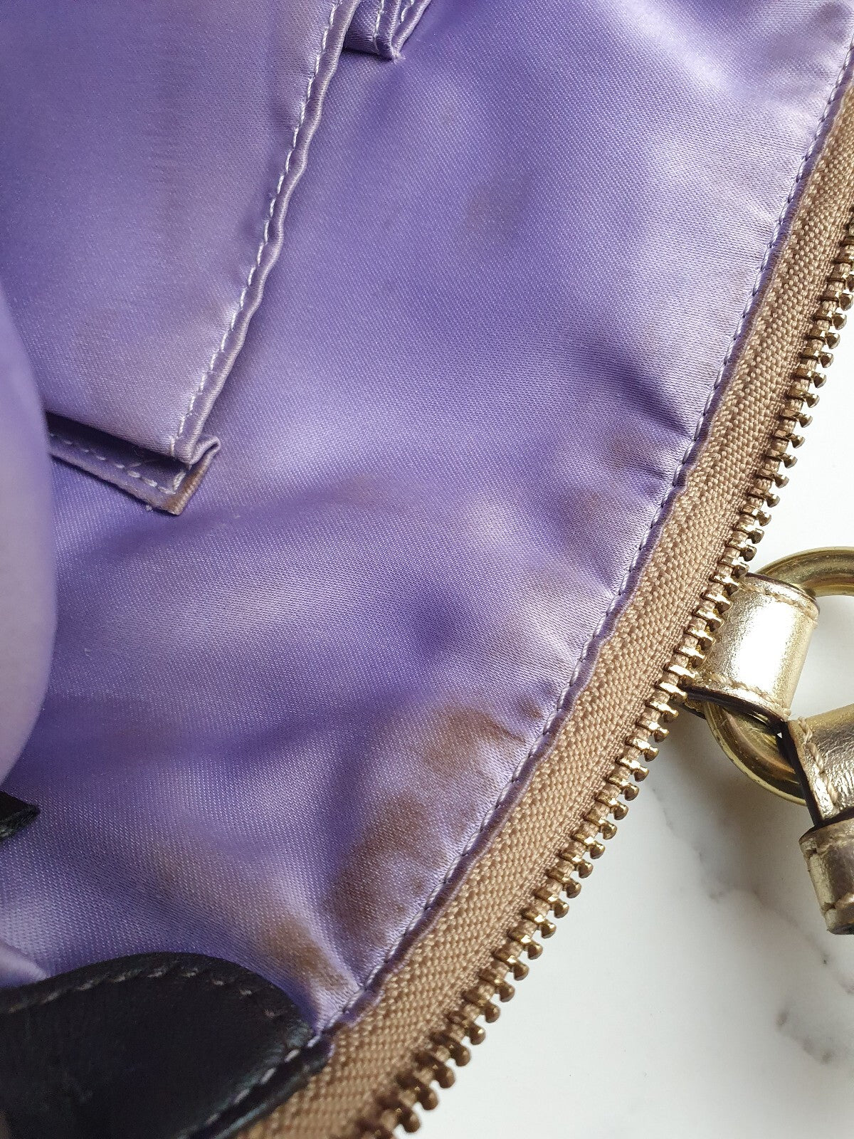 Coach Beige Signature Canvas Tote Bag with Gold Leather Trim