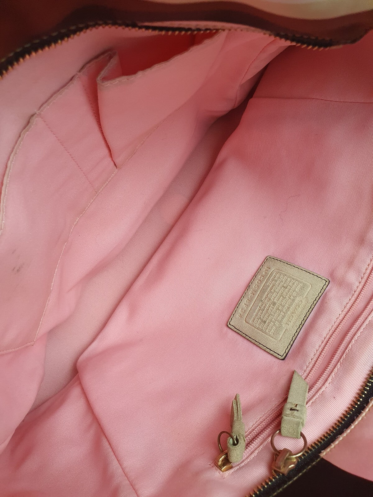 Coach Vintage Leatherware Multicolour Tote Bag