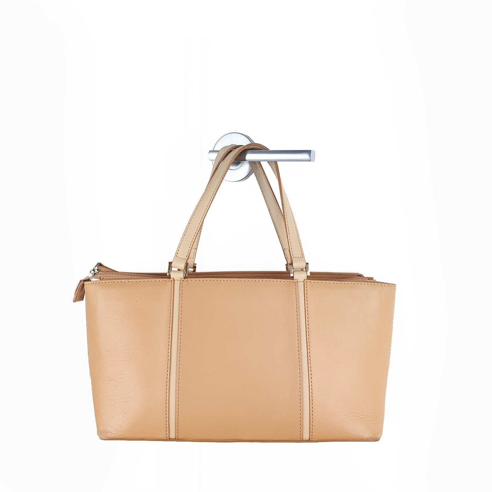 Burberry Brown Genuine Leather Handbag