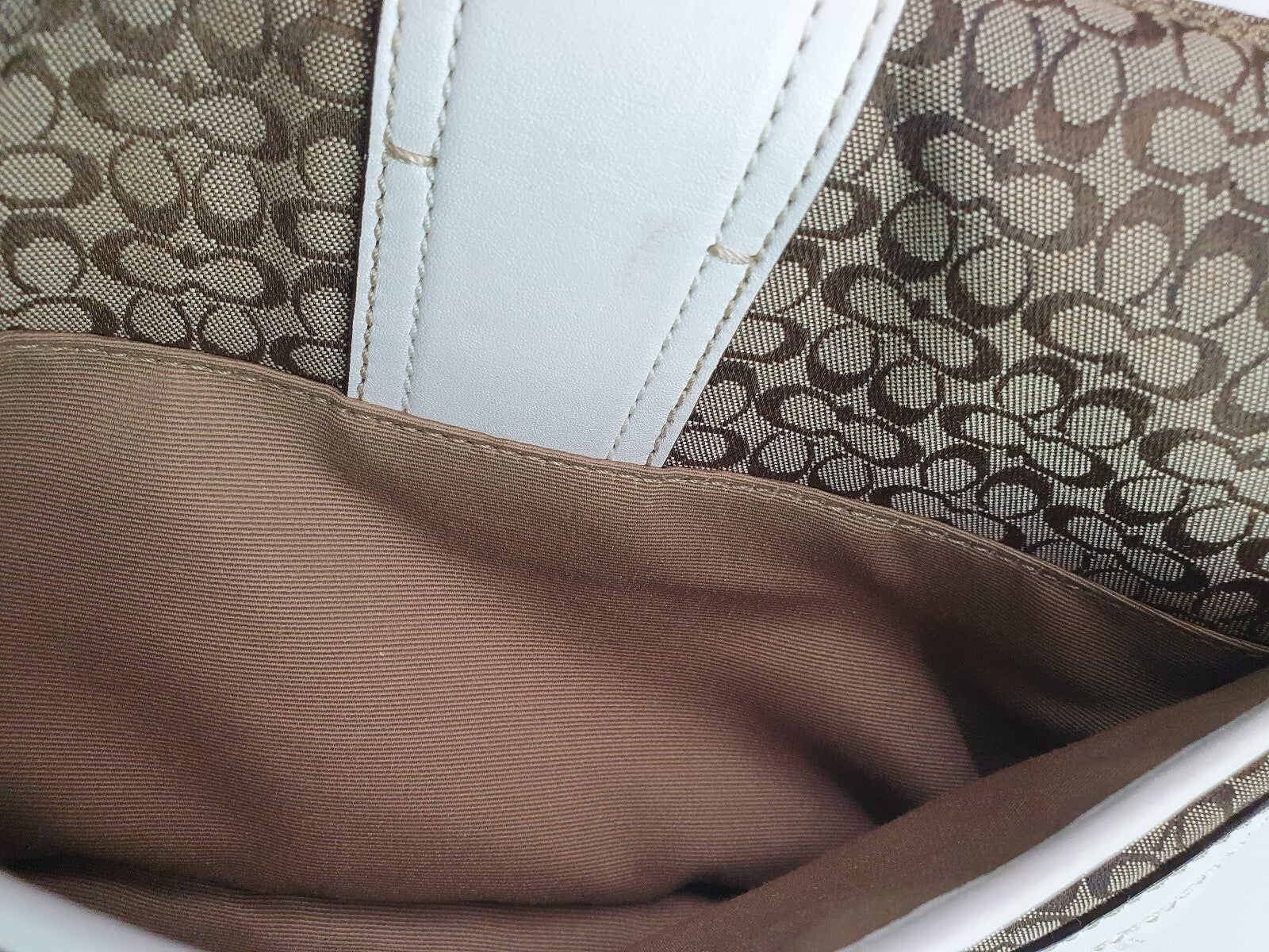 Authentic COACH One Shoulder Bag  Soho Mini Signature Canvas