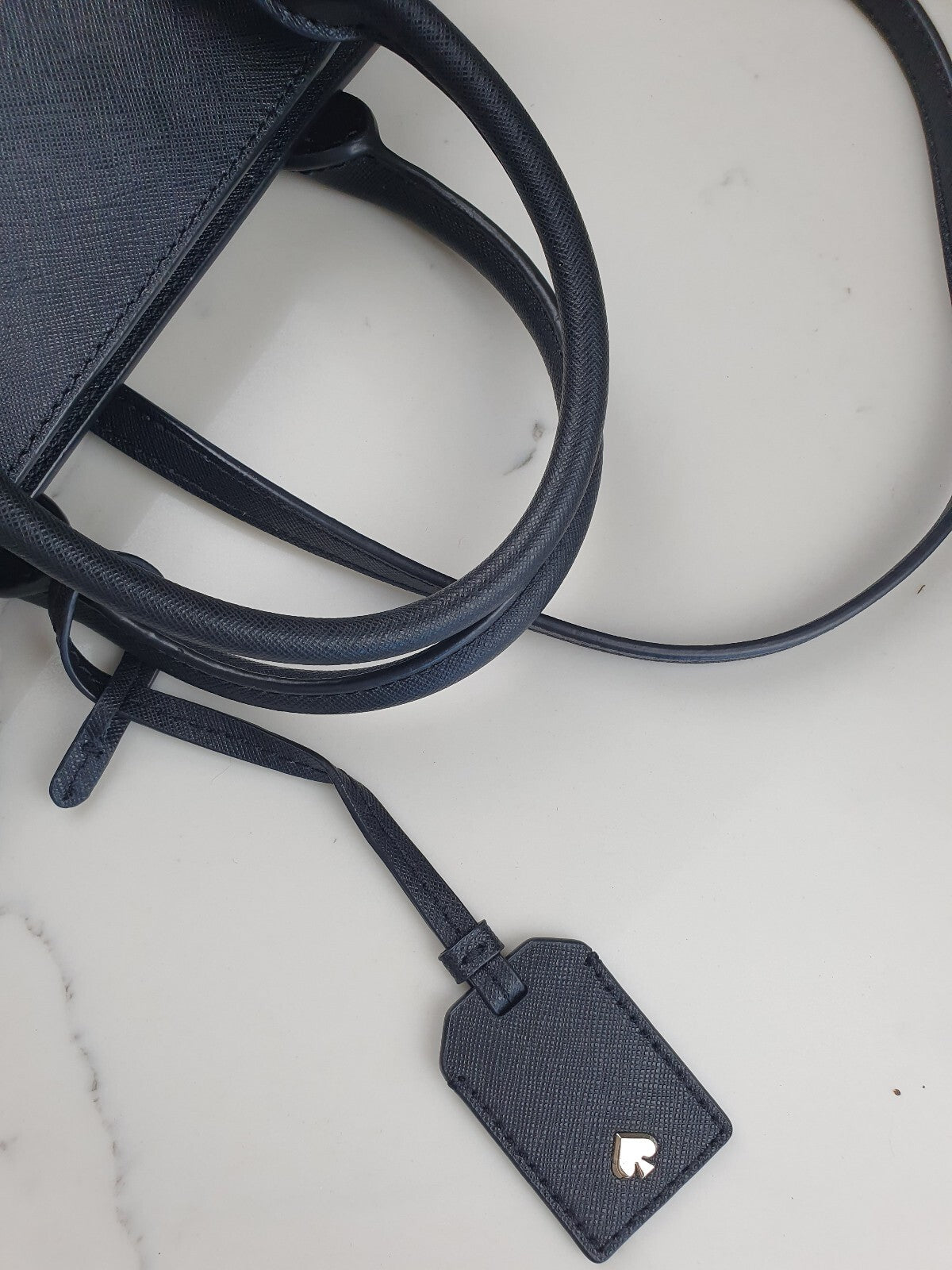 Kate Spade Black Saffiano Leather Satchel Bag