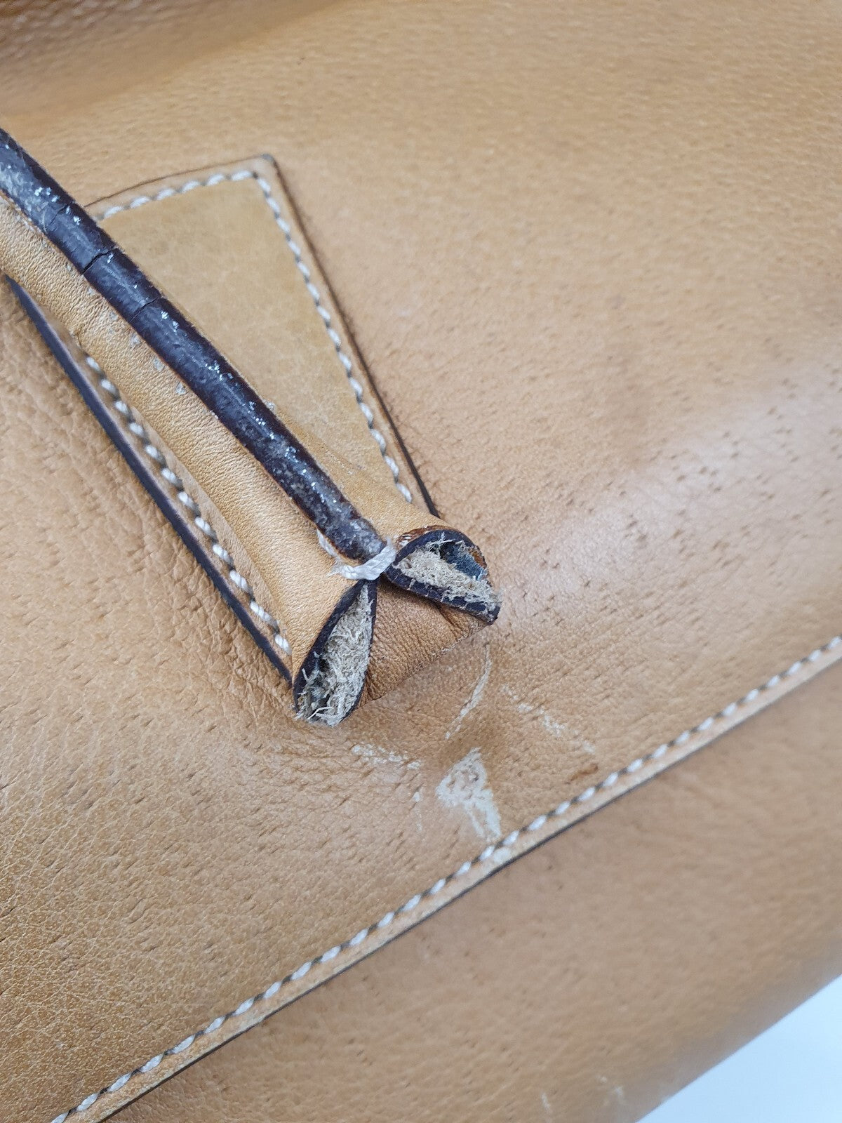 Salvatore Ferragamo Gancini Genuine Leather Handbag