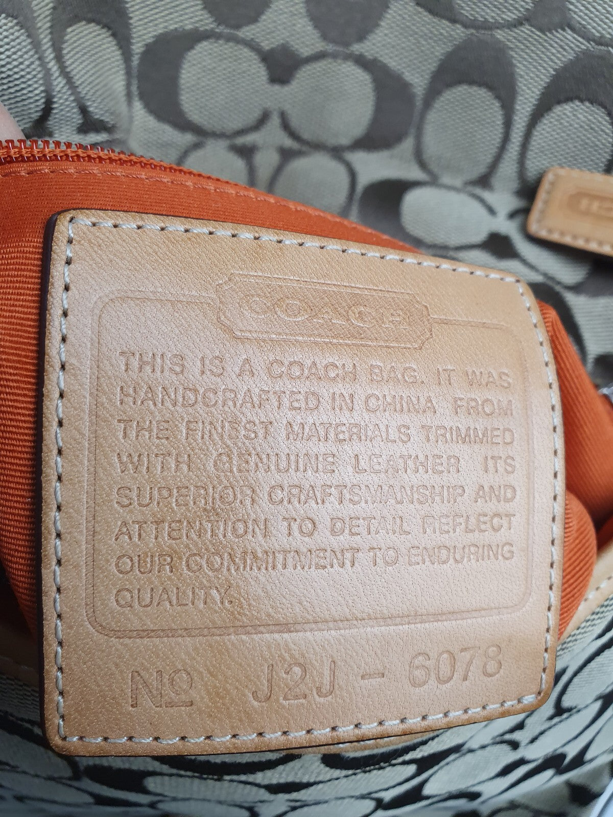 Coach Signature Canvas and Leather Crossbody Bag