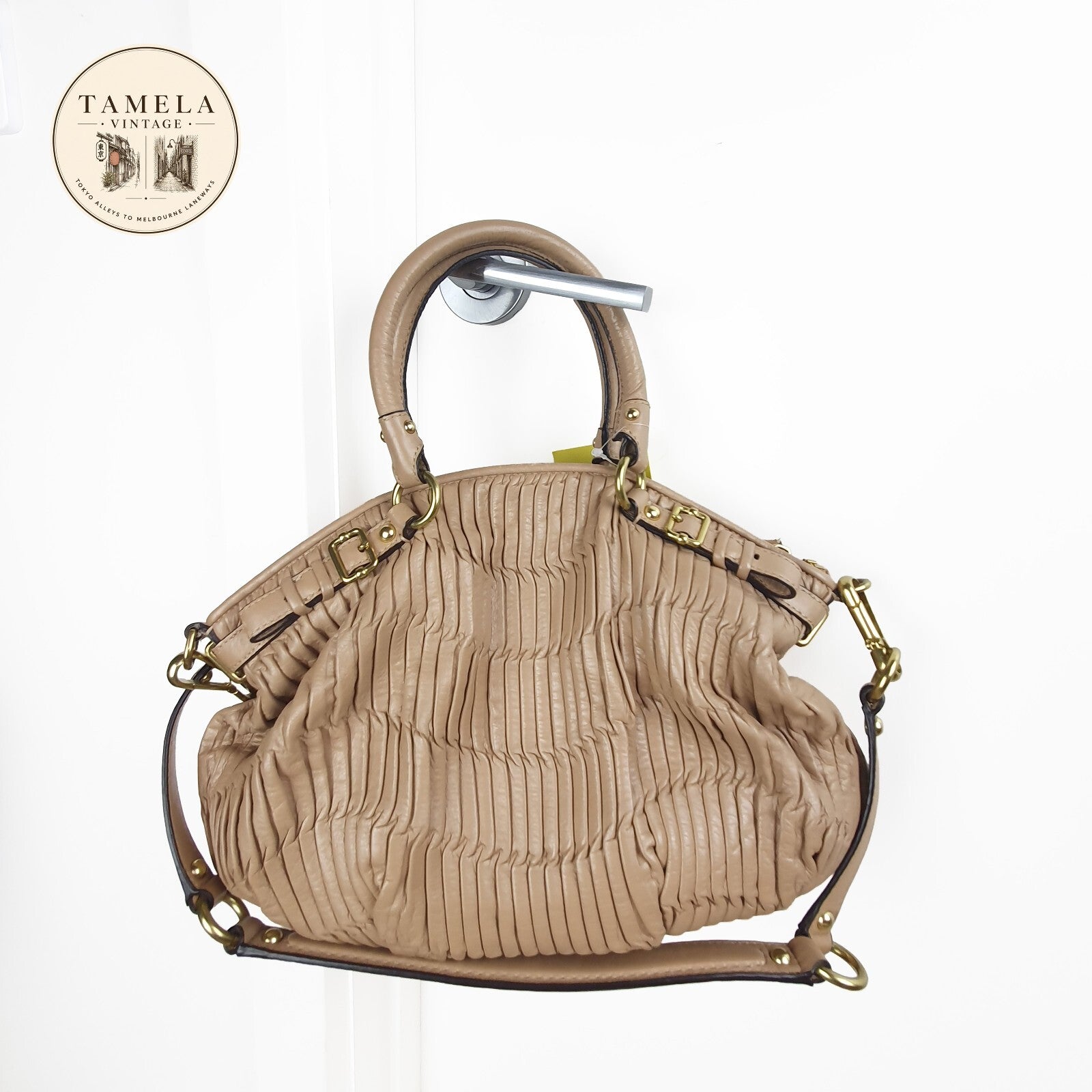 Authentic COACH 18620 Madison Gathered Shoulder Bag