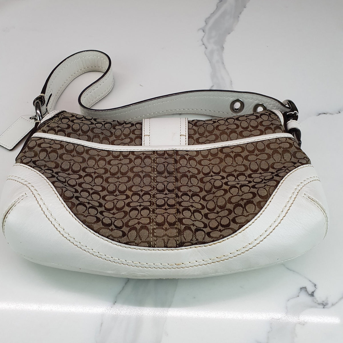 COACH One Shoulder Bag  Soho Mini Signature Canvas