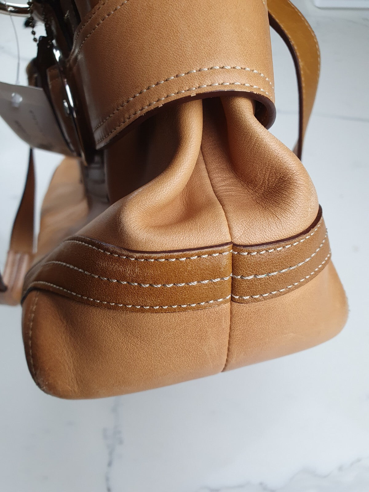 Coach Natural Glove Tanned Leather Soho Tote Shoulder Bag