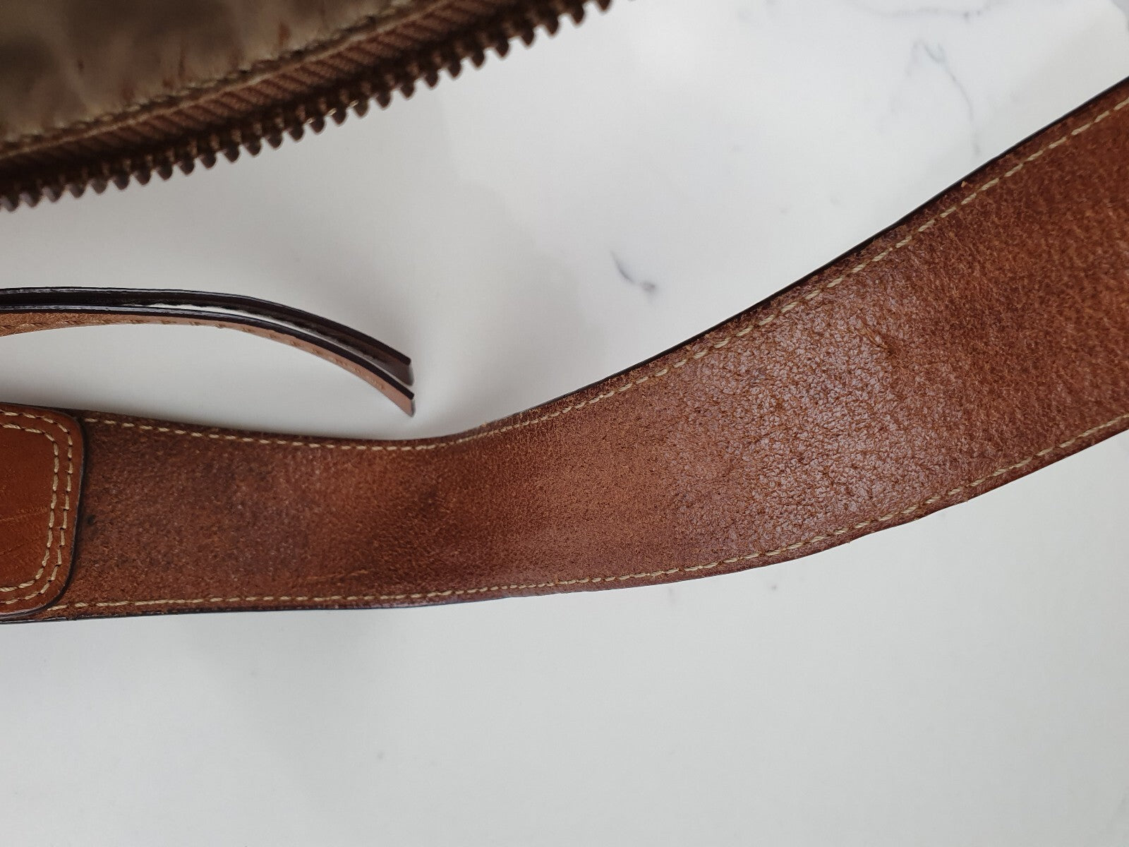 Coach Vintage Tan Leather Hobo Shoulder Bag