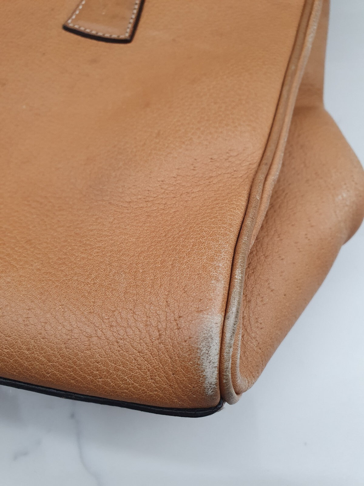 Salvatore Ferragamo Gancini Genuine Leather Handbag