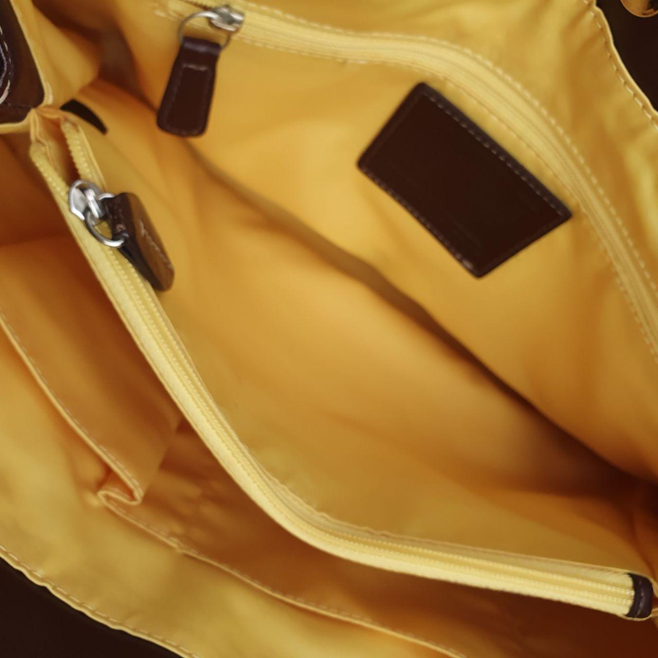 Coach Signature Canvas and Leather Tote Bag